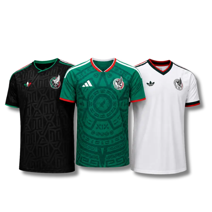 Combo de 3 camisetas de México